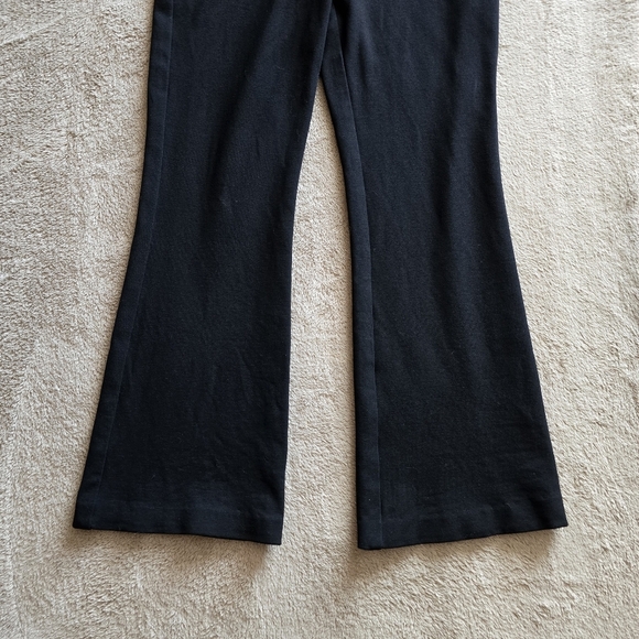 Theory Raebeanie K Ponte Kick Flare Cropped pull on pants size small - Picture 5 of 10